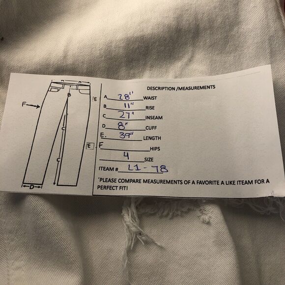 Wild Fable Women High-Rise 90s Relaxed Straight Dad Jeans Distressed 4… - Picture 4 of 13